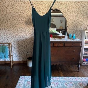 Forest Green Dress